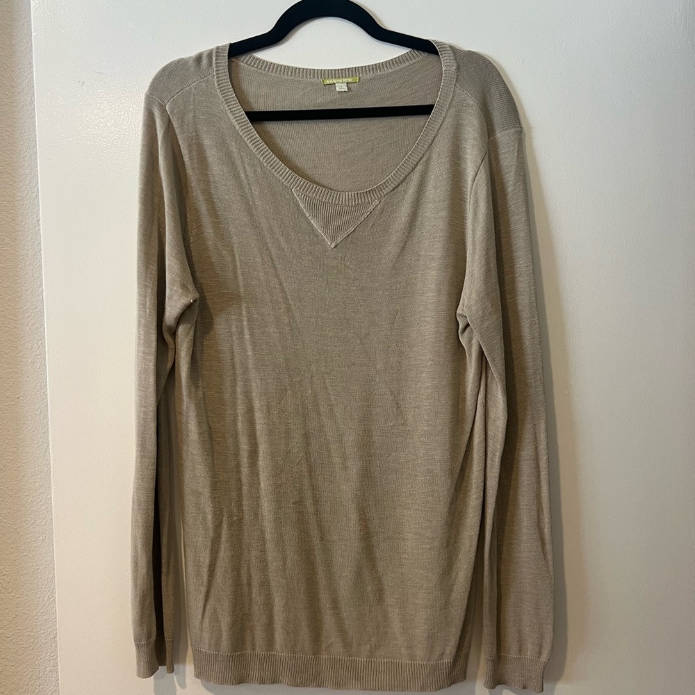 Gianni Bini Beige Knit Top